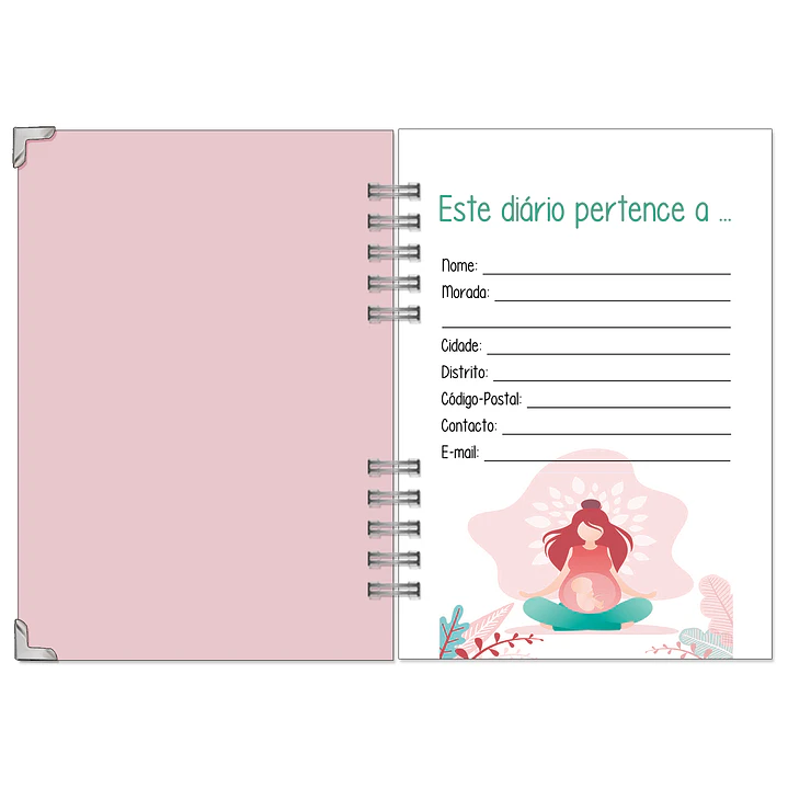 Agenda de Grávida 🤰 — Capa Primeira Viagem 💕 4
