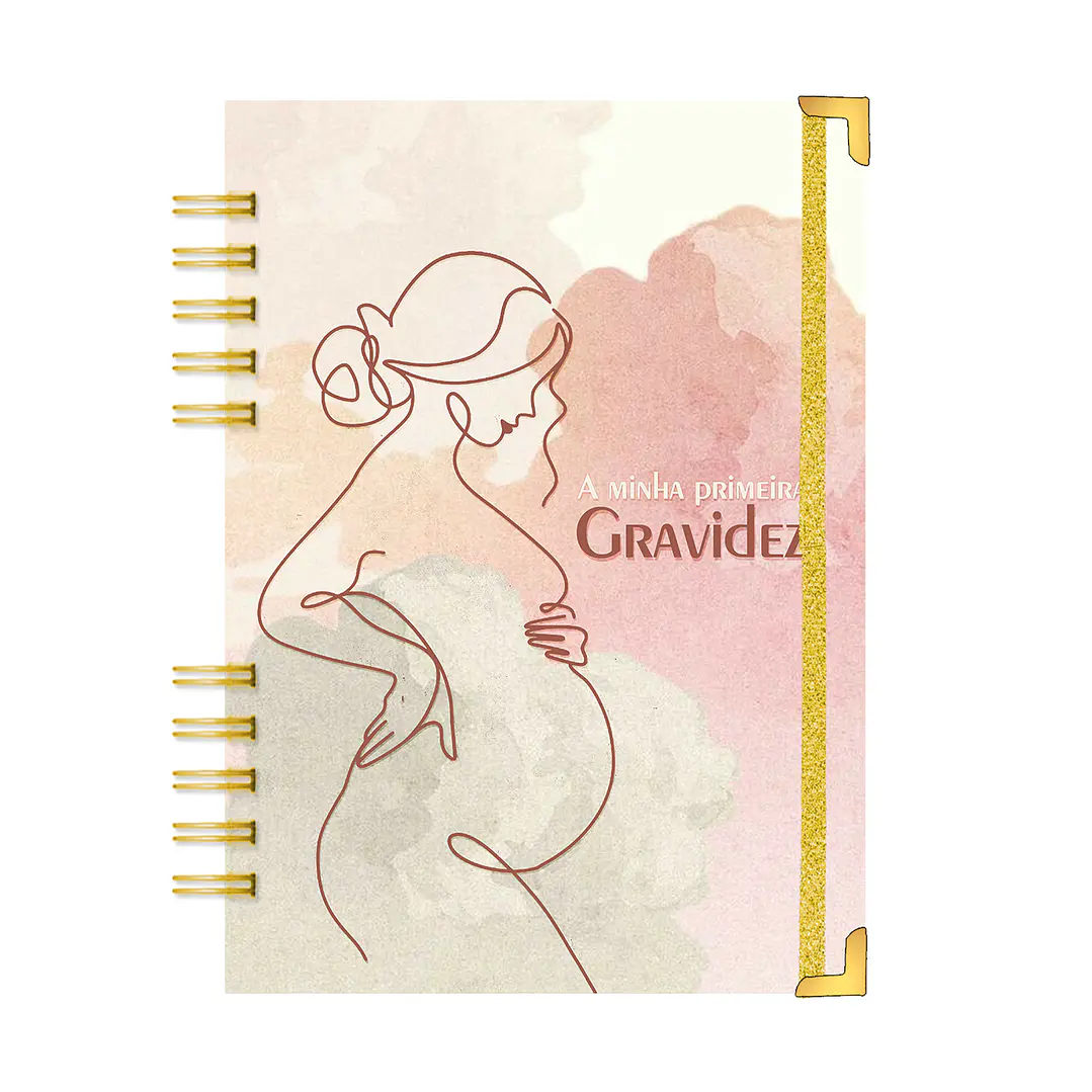 Agenda de Grávida 🤰 — Capa Primeira Viagem 💕 1