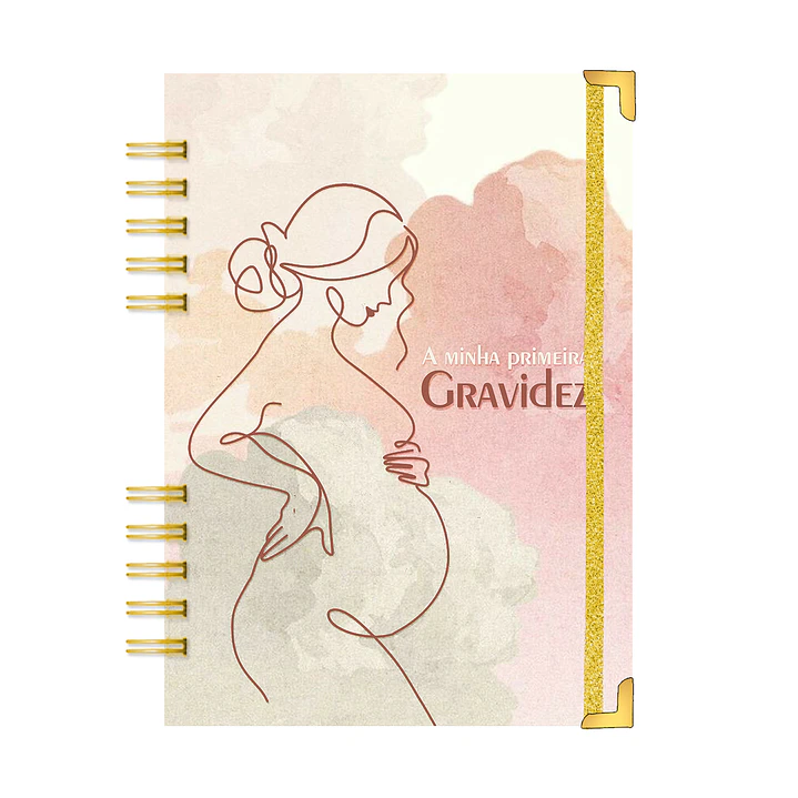 Agenda de Grávida 🤰 — Capa Primeira Viagem 💕 1