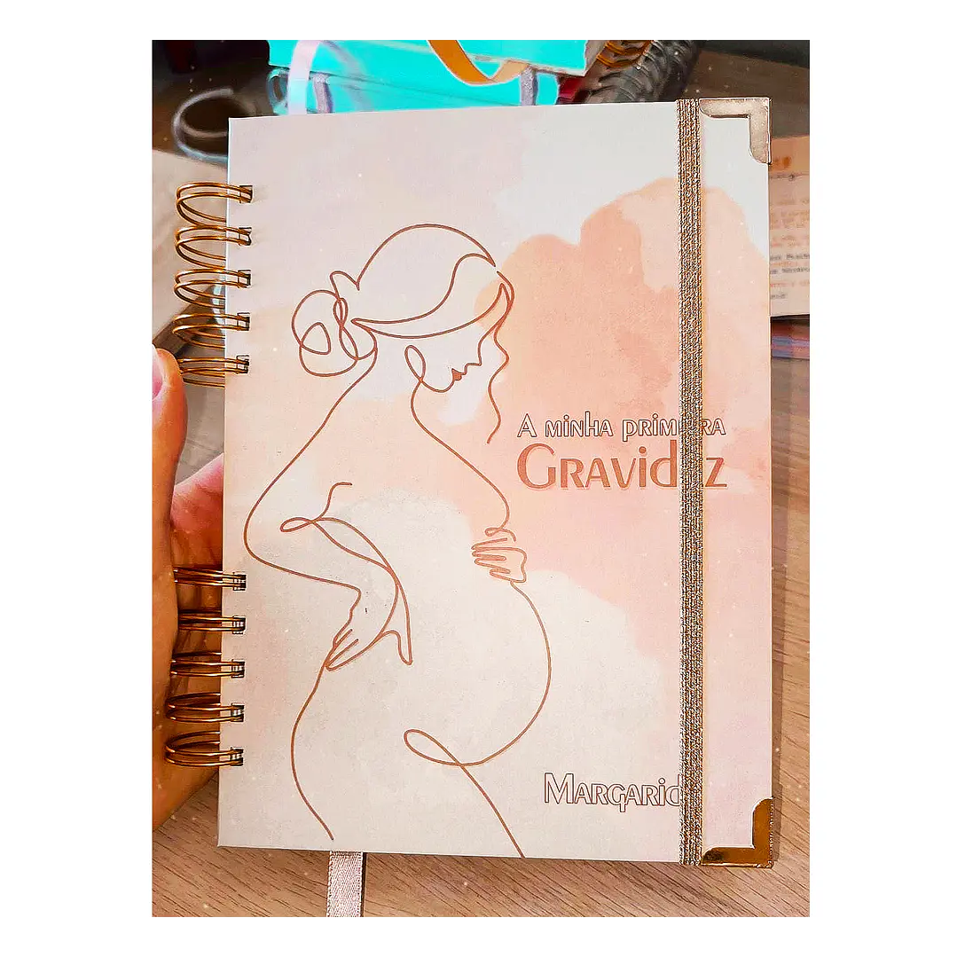 Agenda de Grávida 🤰 — Capa Primeira Viagem 💕 3