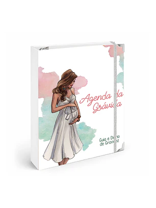 Dossier Agenda de Grávida 🤰 — Capa Maternidade Suave 🌸