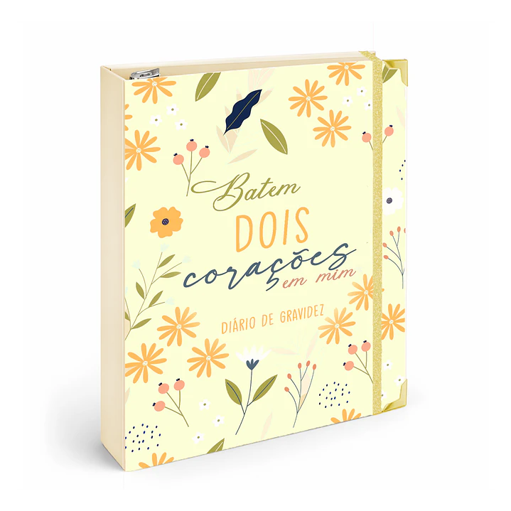 Dossier Agenda de Grávida 🤰— Capa Dois Corações 💛 1