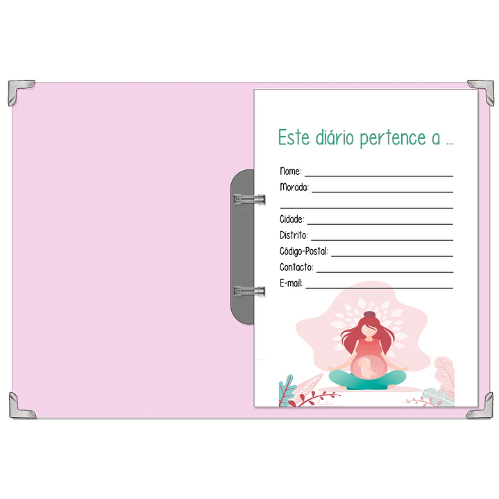 Dossier Agenda de Grávida 🤰— Miquinhas Eventos · Capa Boss Baby 💚 3