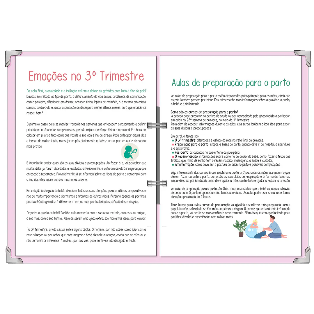 Dossier Agenda de Grávida 🤰— Miquinhas Eventos · Capa Boss Baby 💚 15