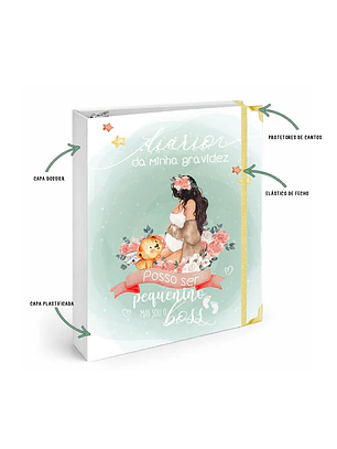 Dossier Agenda de Grávida 🤰— Miquinhas Eventos · Capa Boss Baby 💚