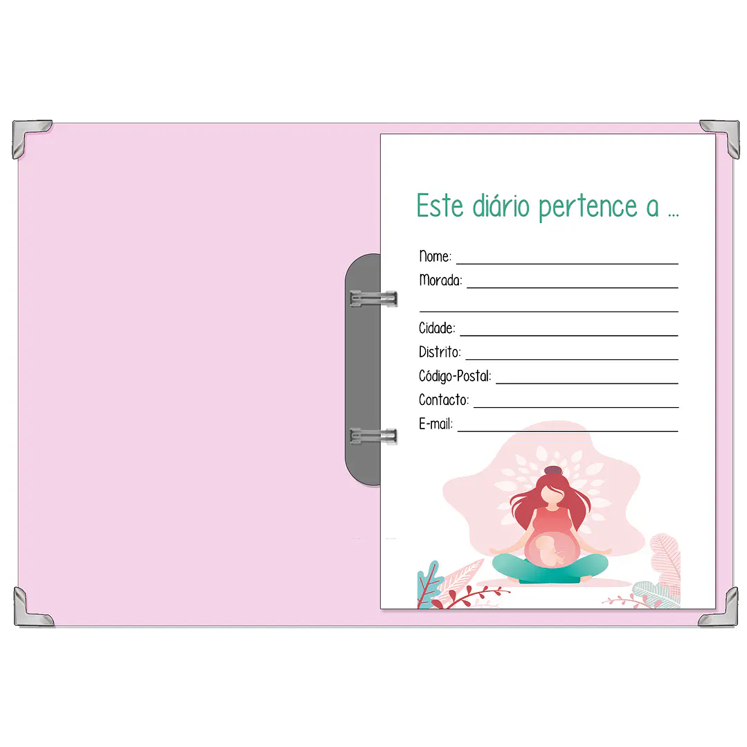 Dossier Agenda de Grávida 🤰— Capa Primeira Viagem 💕 3