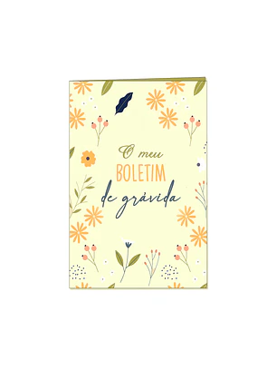Capa de Proteção Boletim da Grávida 🤰— Capa Dois Corações 💛