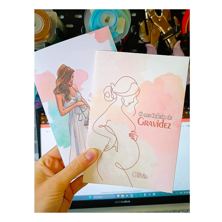 Capa de Proteção Boletim da Grávida 🤰— Capa Primeira Viagem 💕 2