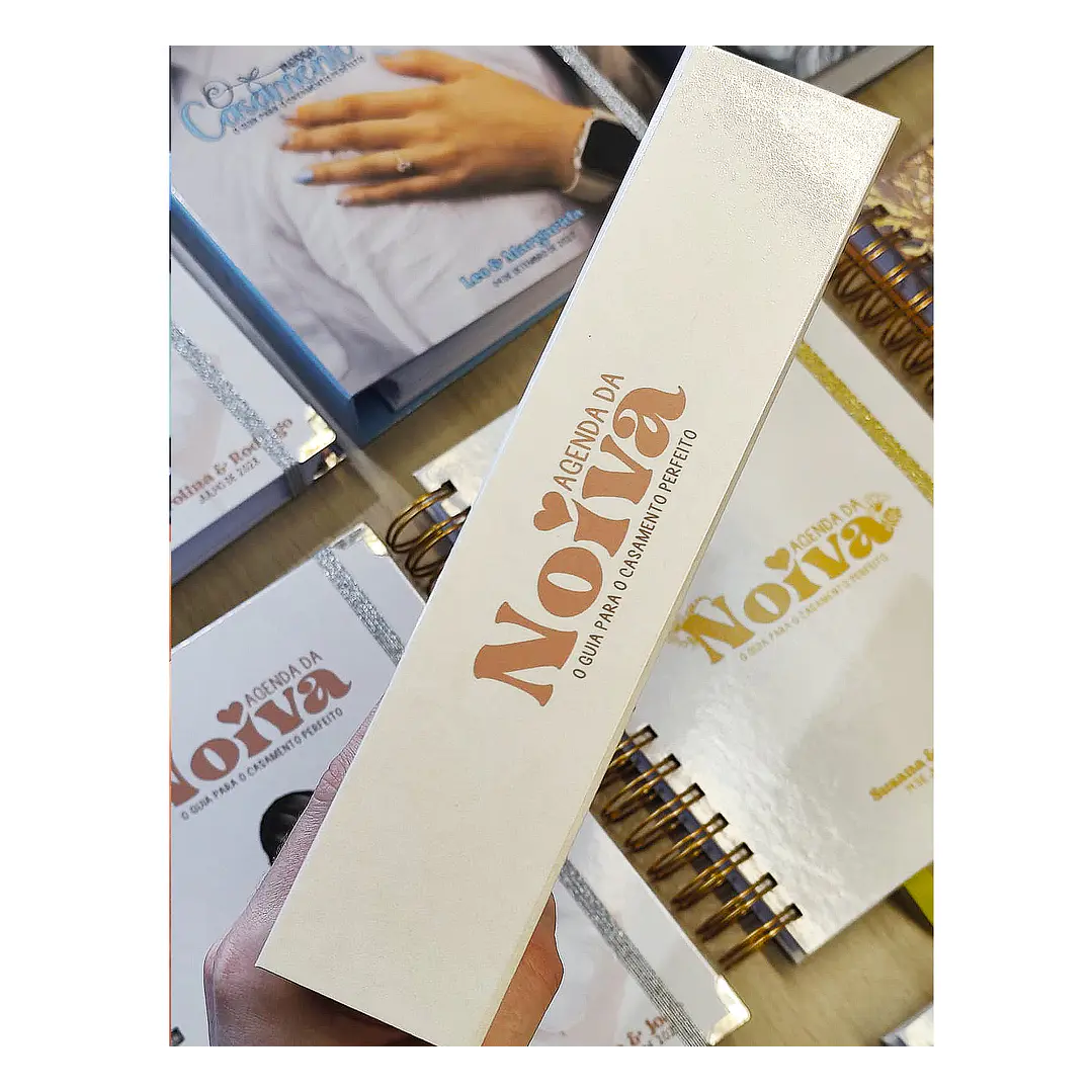 Dossier Agenda de Noiva 👰Capa Clássica 4