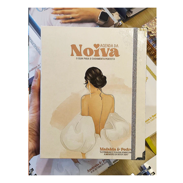 Dossier Agenda de Noiva 👰Capa Clássica 3