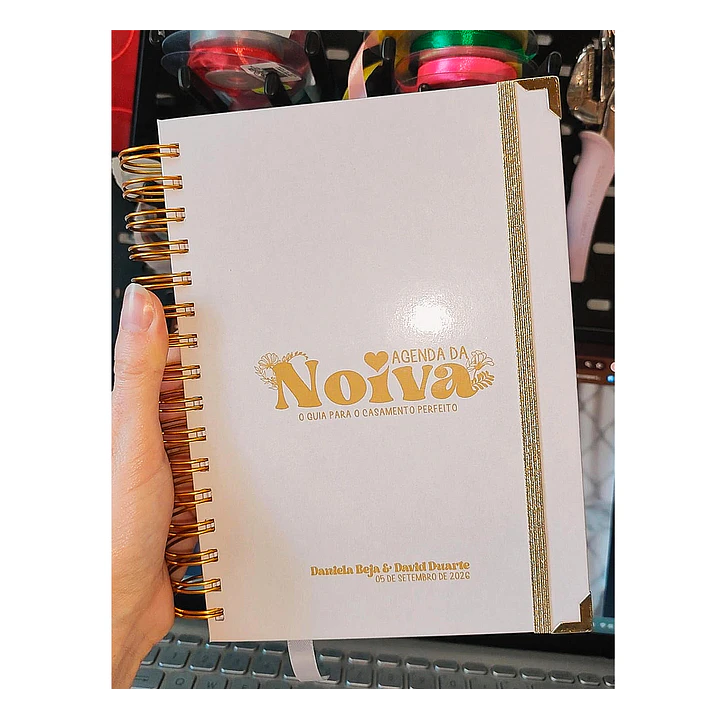 Agenda de Noiva 👰Capa Floral 3
