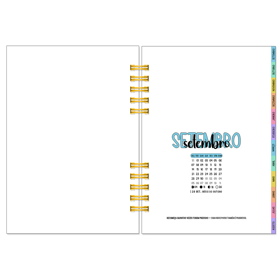 Agenda Escolar Semanal 2026-2027 ✨ Pré-Venda | Inclui Kit Oferta Exclusivo 🍑 12