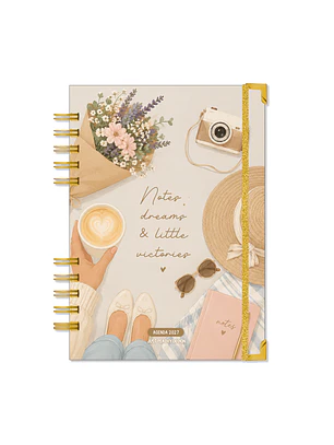 Agenda Anual Semanal 2027 ✨ Pré-Venda | Inclui Kit Oferta Exclusivo 🍑