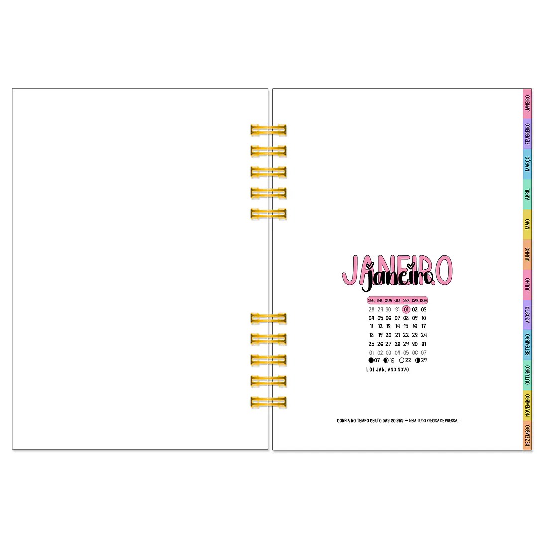 Agenda Anual Semanal 2027 ✨ Pré-Venda | Inclui Kit Oferta Exclusivo 🍑 9