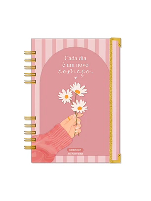 Agenda Anual Diária 2027 ✨ Pré-Venda | Inclui Kit Oferta Exclusivo 🍑