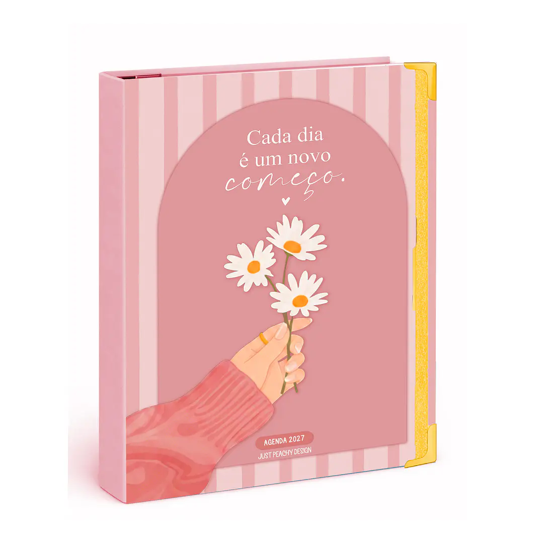 Agenda Anual Diária 2027 ✨ Pré-Venda | Inclui Kit Oferta Exclusivo 🍑 3