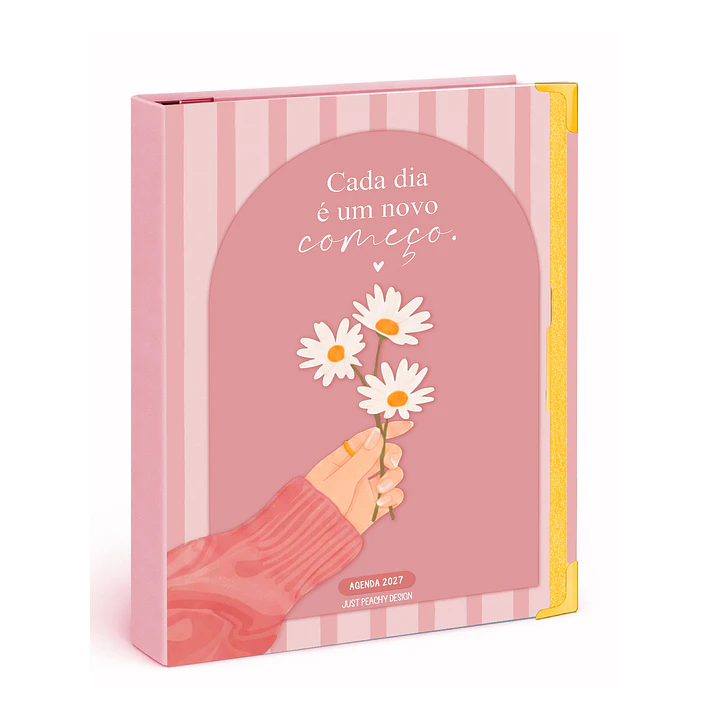 Agenda Anual Diária 2027 ✨ Pré-Venda | Inclui Kit Oferta Exclusivo 🍑 3