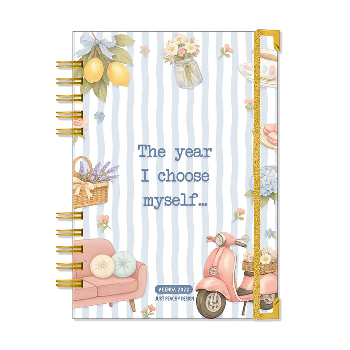 Agenda Profissional Diária 2026-2027 ✨ Pré-Venda | Inclui Kit Oferta Exclusivo 🍑 1
