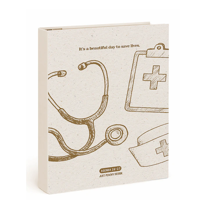 Agenda Enfermeira 2026-2027 ✨ Pré-Venda | Inclui Kit Oferta Exclusivo 🍑 3