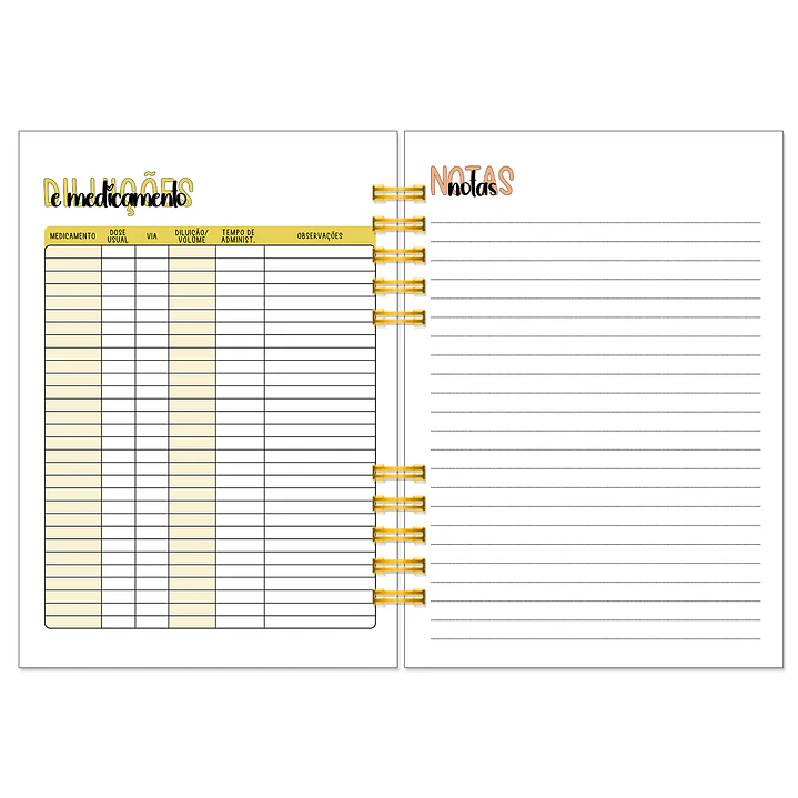 Agenda Enfermeira 2026-2027 ✨ Pré-Venda | Inclui Kit Oferta Exclusivo 🍑 10
