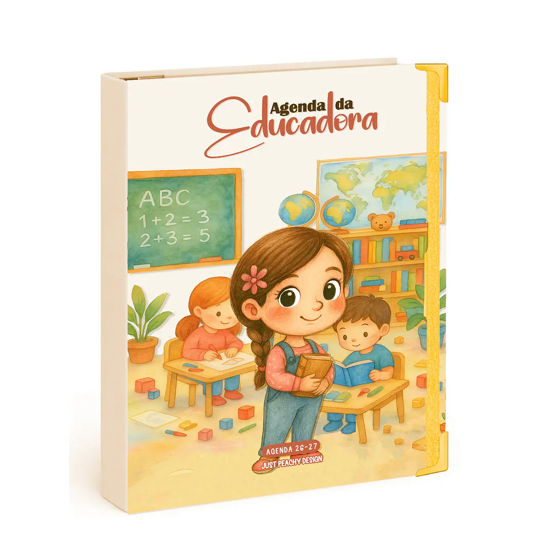 Agenda Educadora 2026-2027 ✨ Pré-Venda | Inclui Kit Oferta Exclusivo 🍑 3
