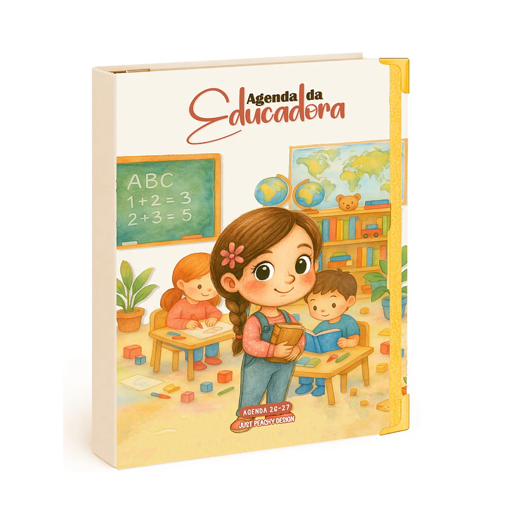 Agenda Educadora 2026-2027 ✨ Pré-Venda | Inclui Kit Oferta Exclusivo 🍑 3