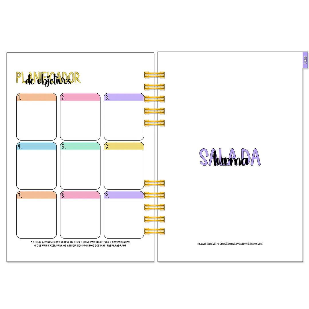 Agenda Educadora 2026-2027 ✨ Pré-Venda | Inclui Kit Oferta Exclusivo 🍑 10