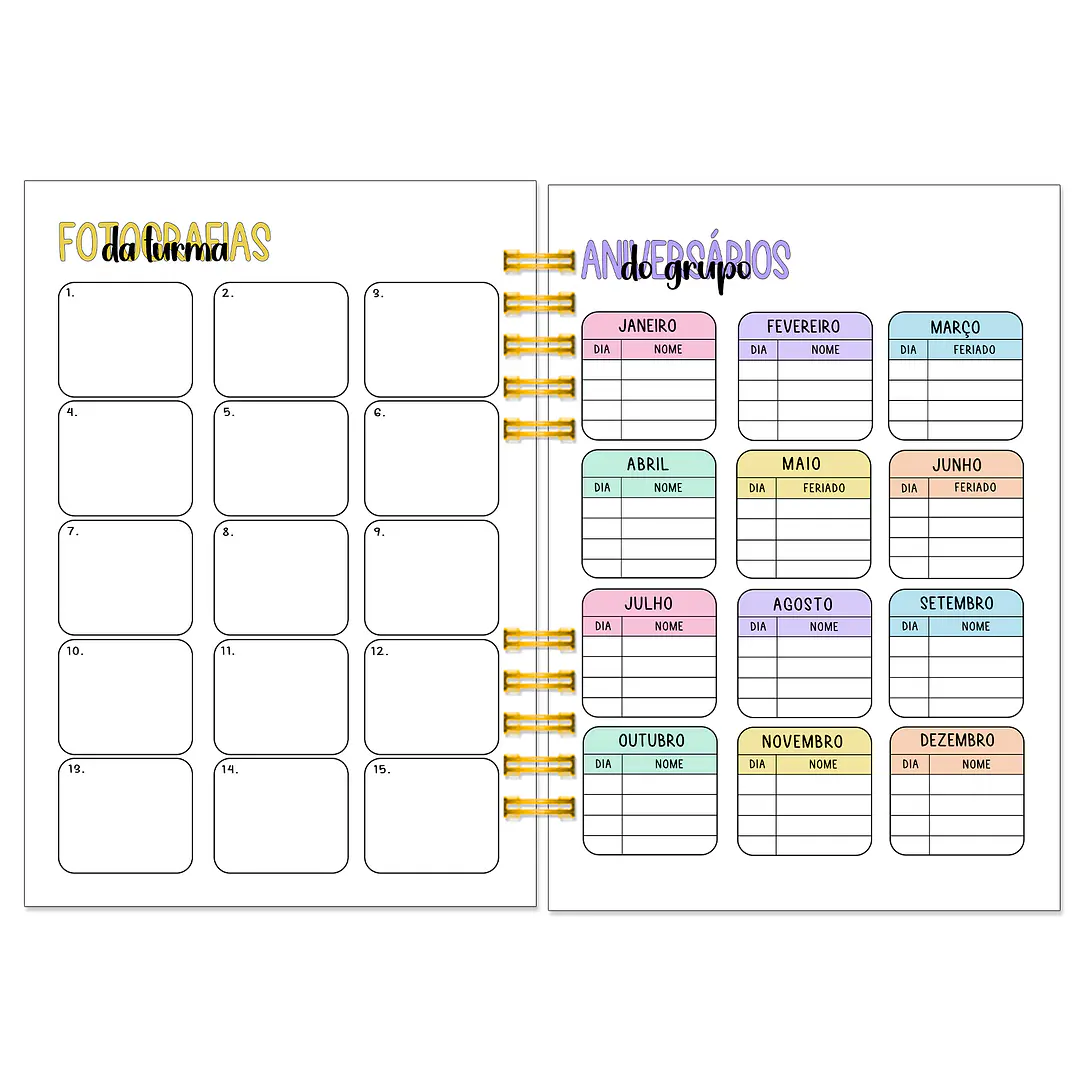 Agenda Educadora 2026-2027 ✨ Pré-Venda | Inclui Kit Oferta Exclusivo 🍑 13