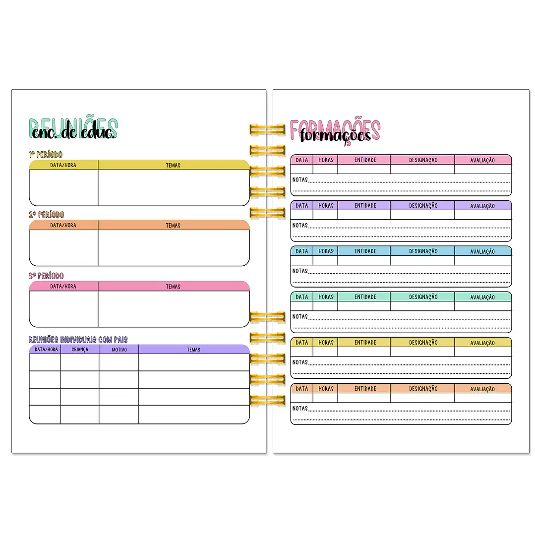 Agenda Educadora 2026-2027 ✨ Pré-Venda | Inclui Kit Oferta Exclusivo 🍑 16