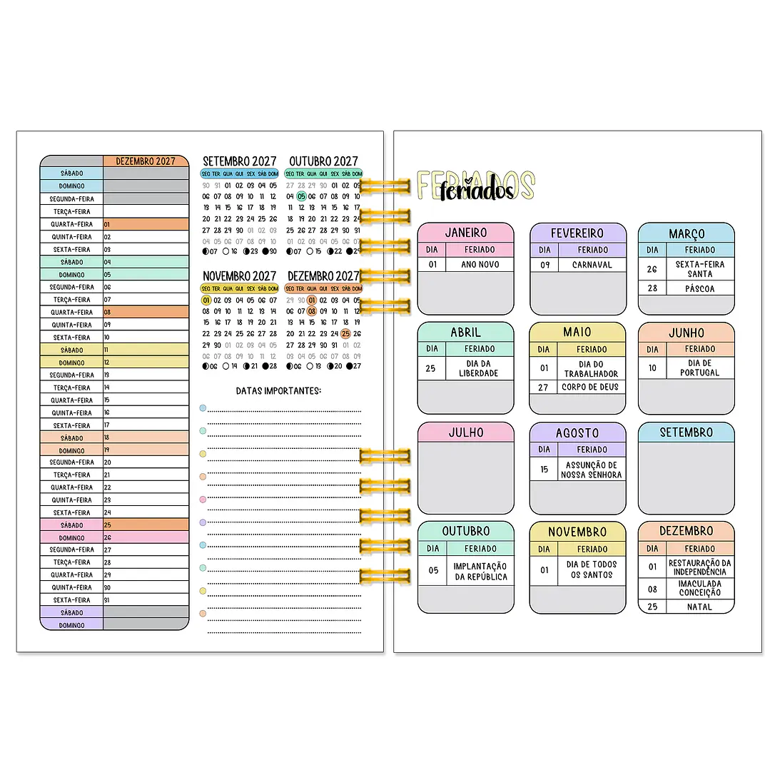 Agenda Professora 2026-2027 ✨ Pré-Venda | Inclui Kit Oferta Exclusivo 🍑 8