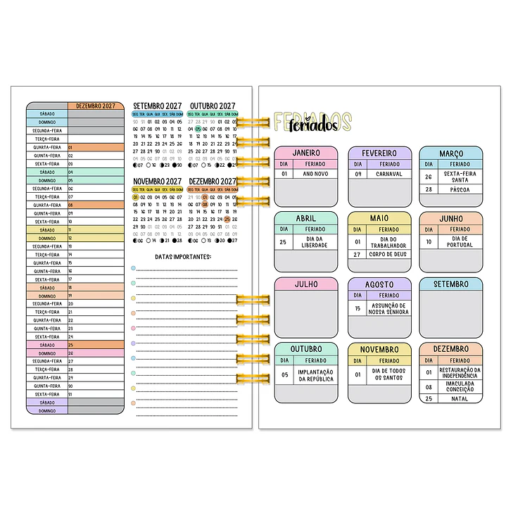 Agenda Professora 2026-2027 ✨ Pré-Venda | Inclui Kit Oferta Exclusivo 🍑 8