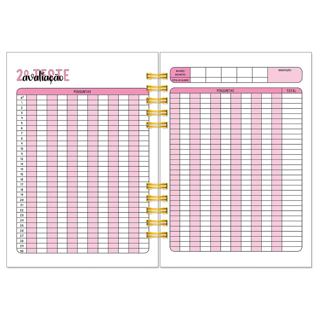 Agenda Professora 2026-2027 ✨ Pré-Venda | Inclui Kit Oferta Exclusivo 🍑 15