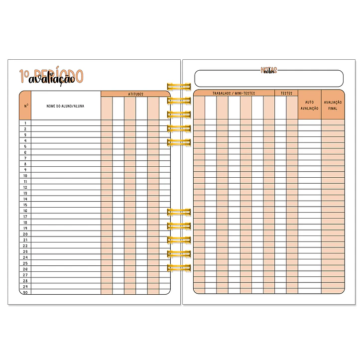 Agenda Professora 2026-2027 ✨ Pré-Venda | Inclui Kit Oferta Exclusivo 🍑 16