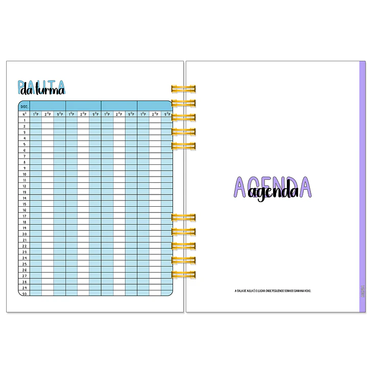 Agenda Professora 2026-2027 ✨ Pré-Venda | Inclui Kit Oferta Exclusivo 🍑 17