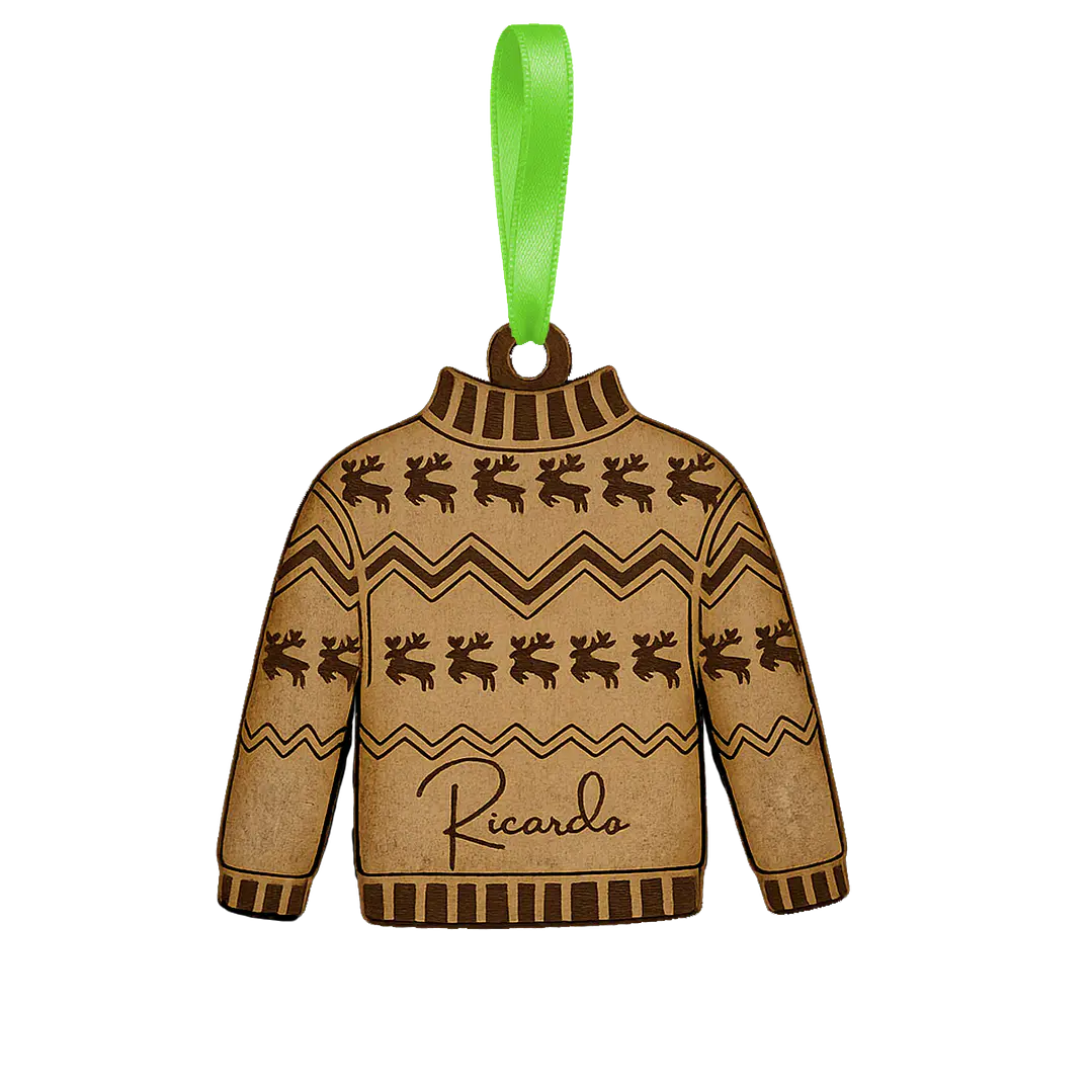 🎄 Enfeite Camisola de Natal 1