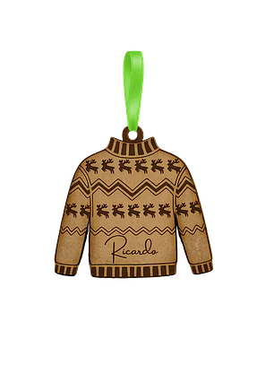 🎄 Enfeite Camisola de Natal