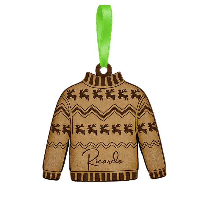 🎄 Enfeite Camisola de Natal 1