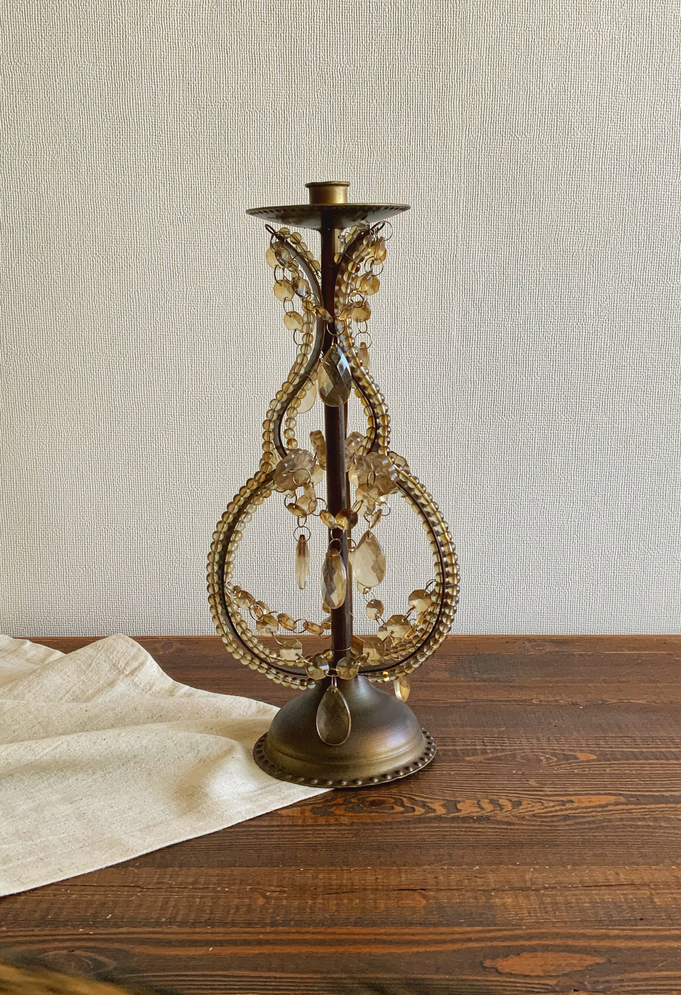 Candelabro Dorado Vintage