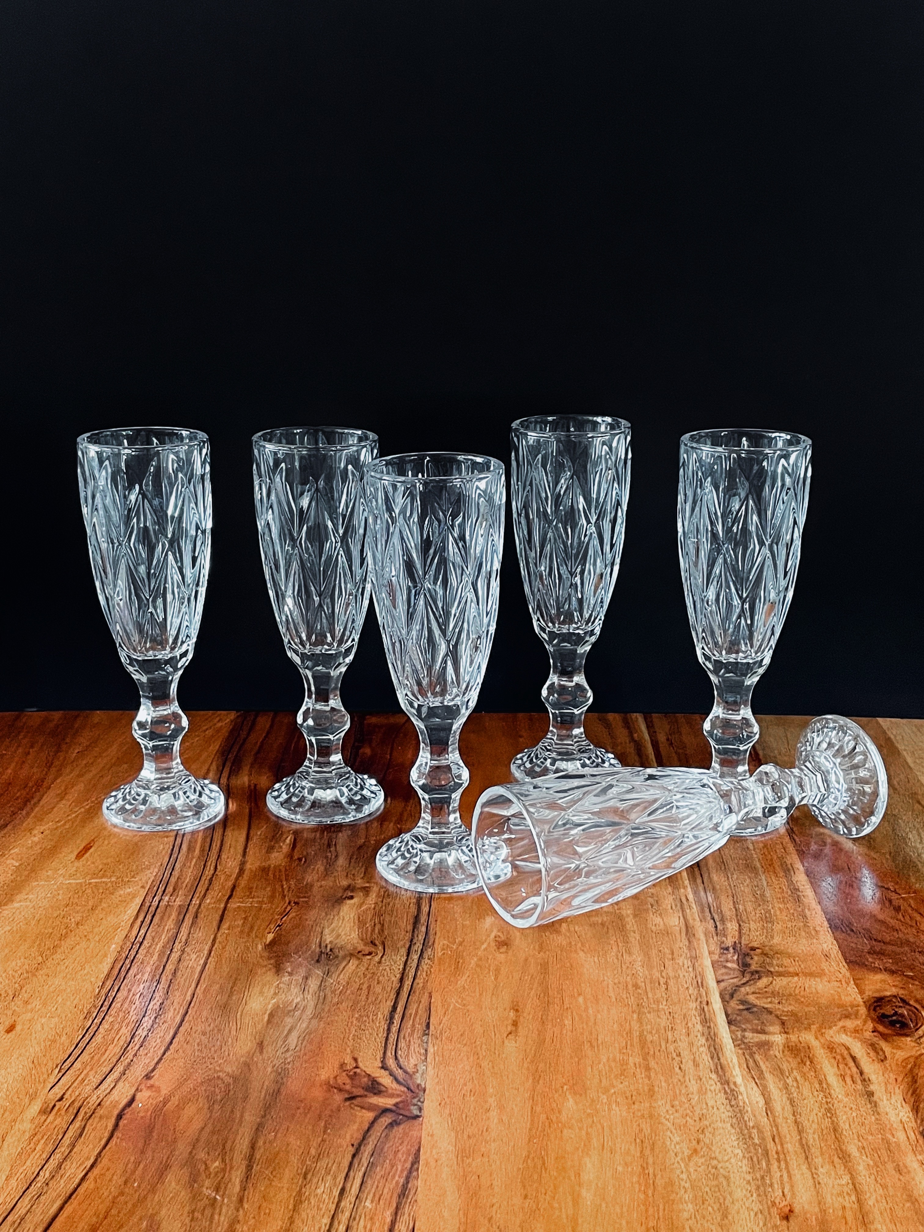 Set de 6 Copas Diamante