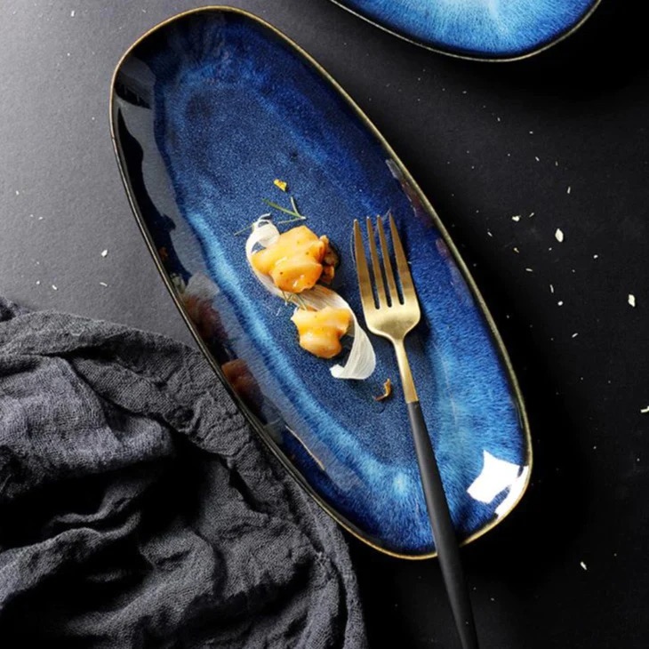 Bandeja Azul Mar