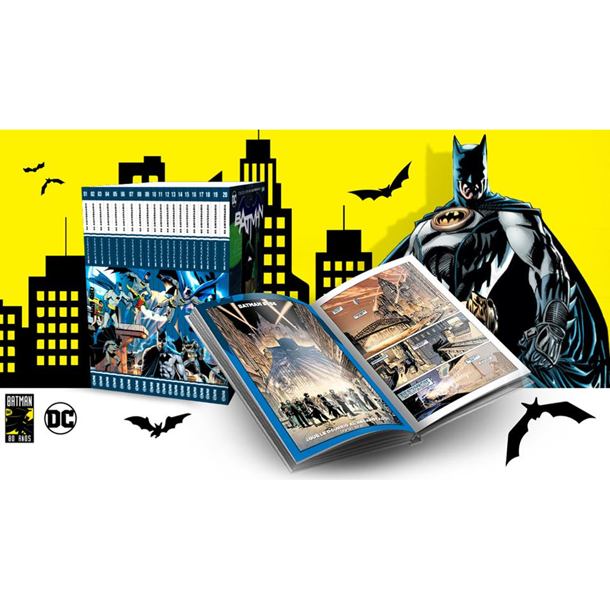 Pack Batman. Colección 80 Aniversario 1 al 20
