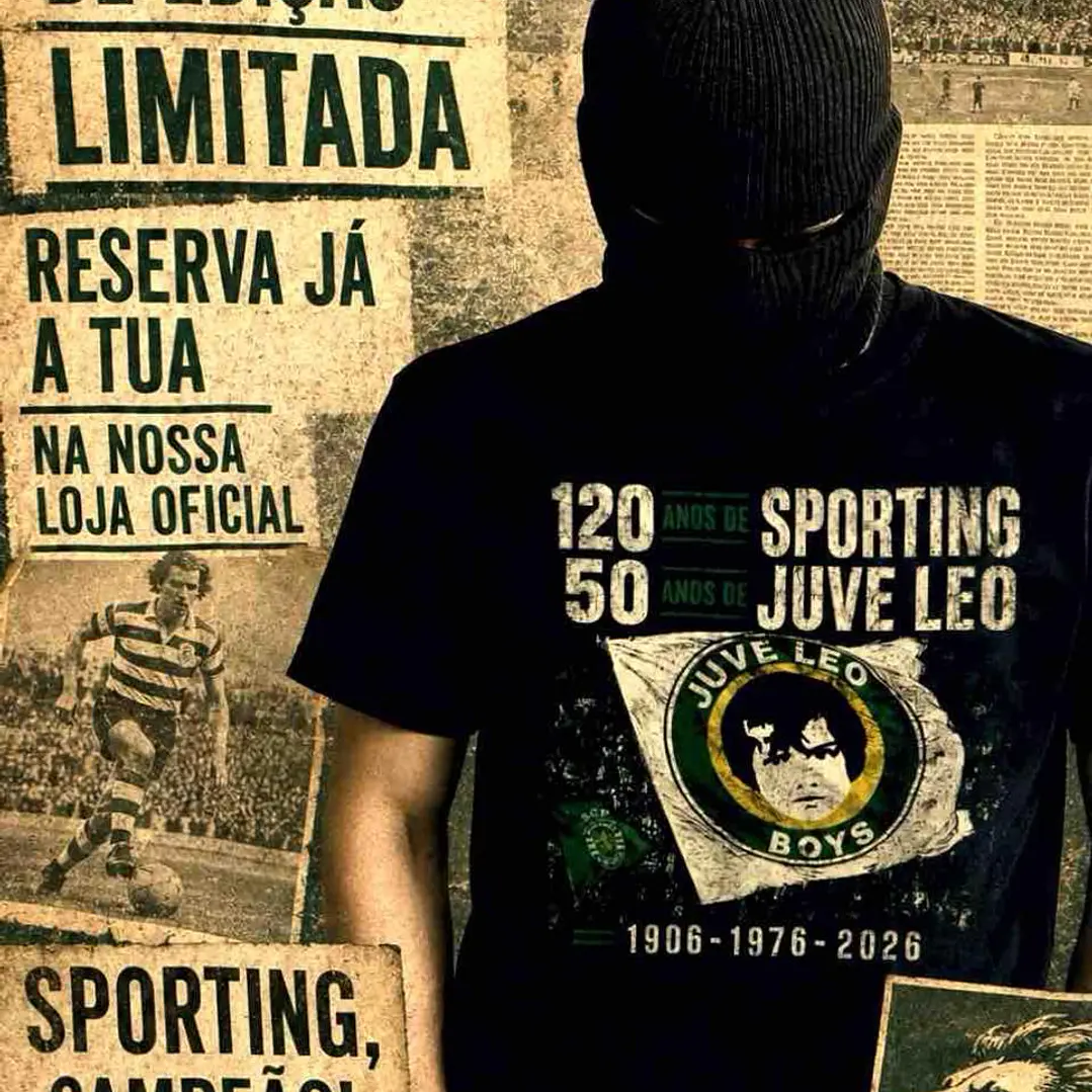 Tshirt comemorativa 120 anos Sporting CP - 50 anos Juventude Leonina 2