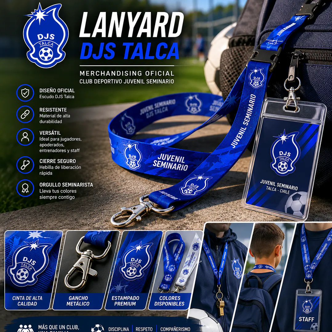 Lanyard oficial Juvenil Seminario 1