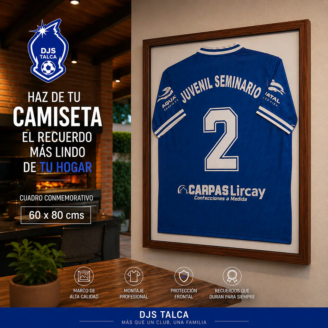 Cuadro camiseta conmemorativo 1