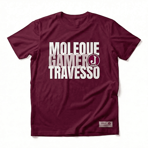 Camiseta Essential Grená