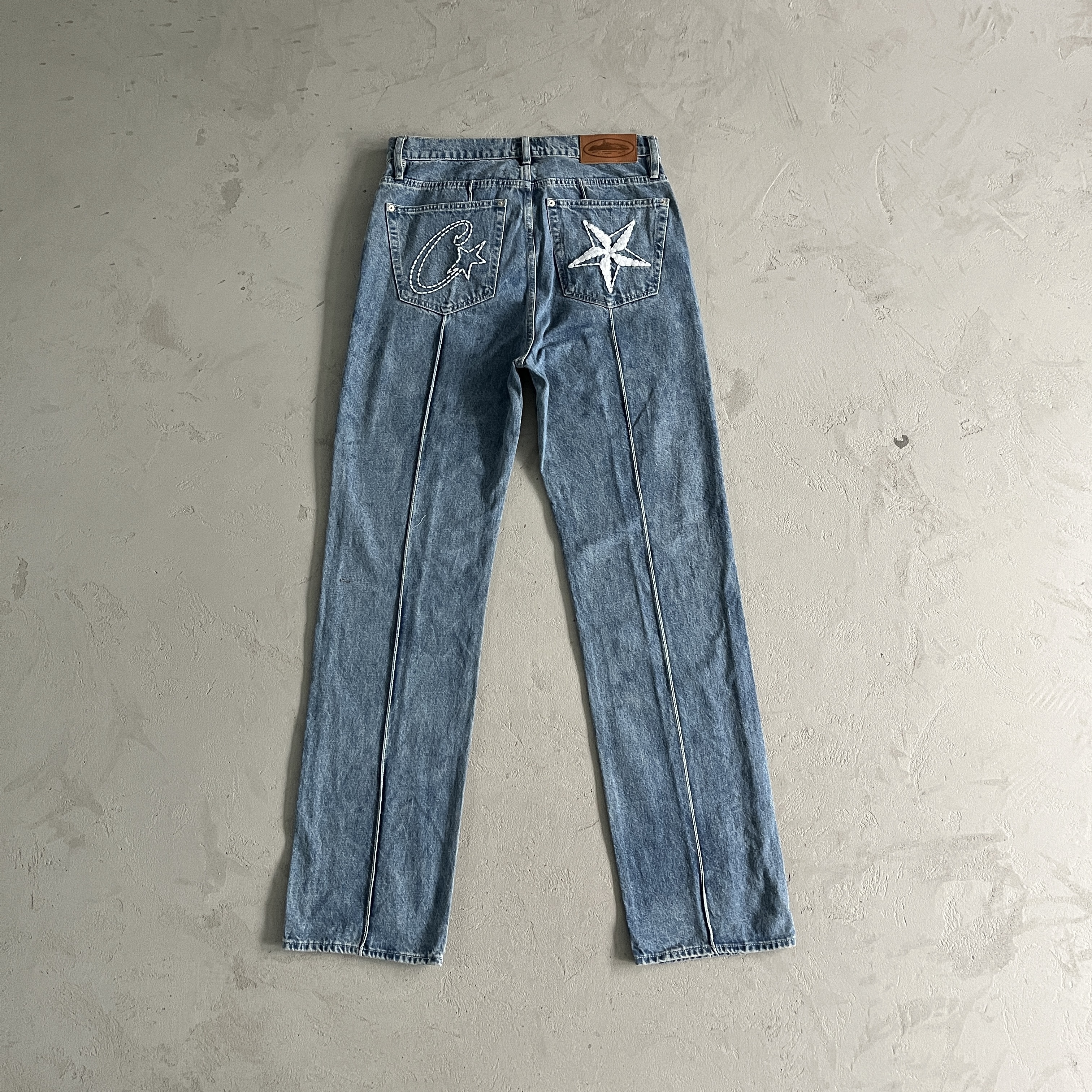 Calças Denim Corteiz 2