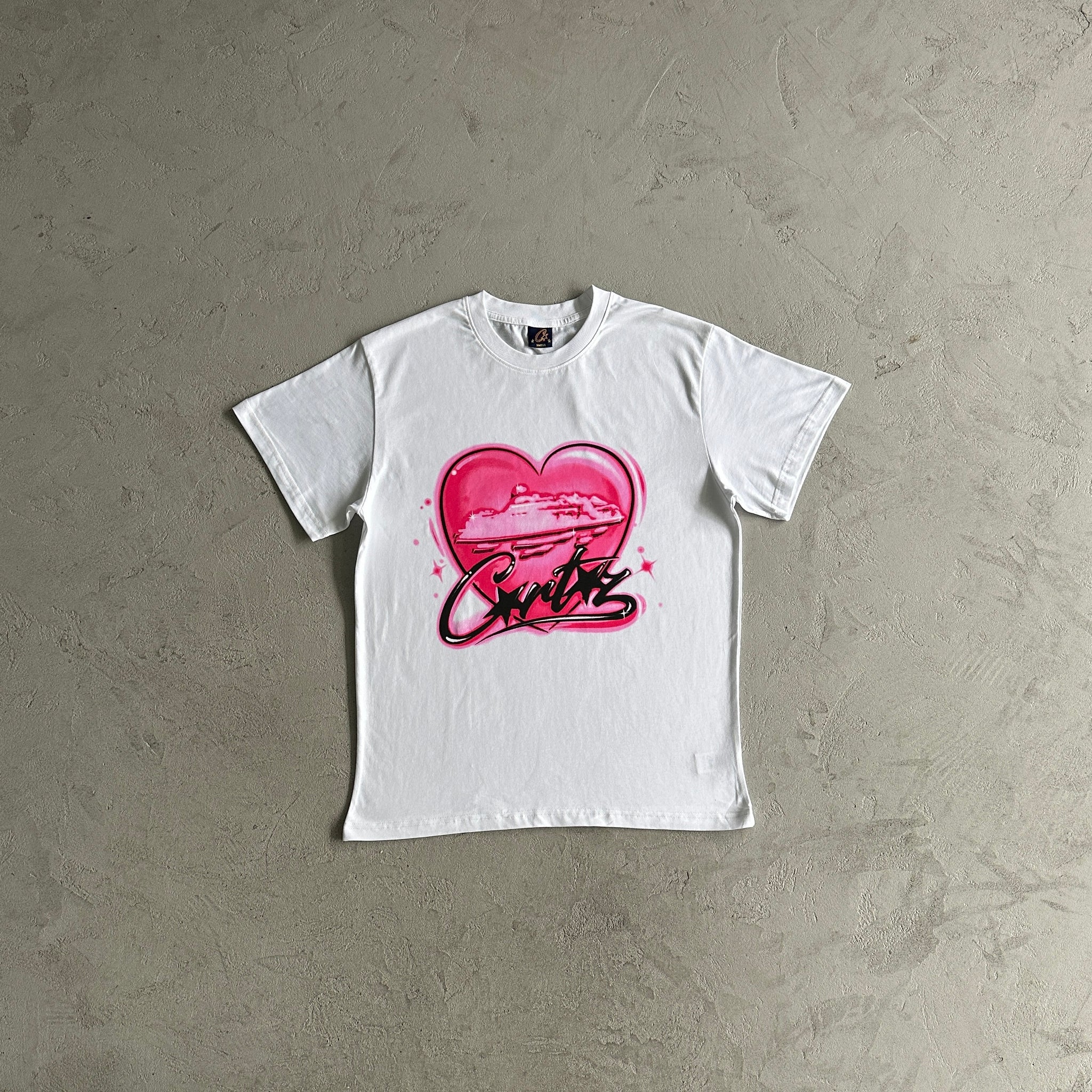 Camisola Corteiz Pink Heart Tee 1