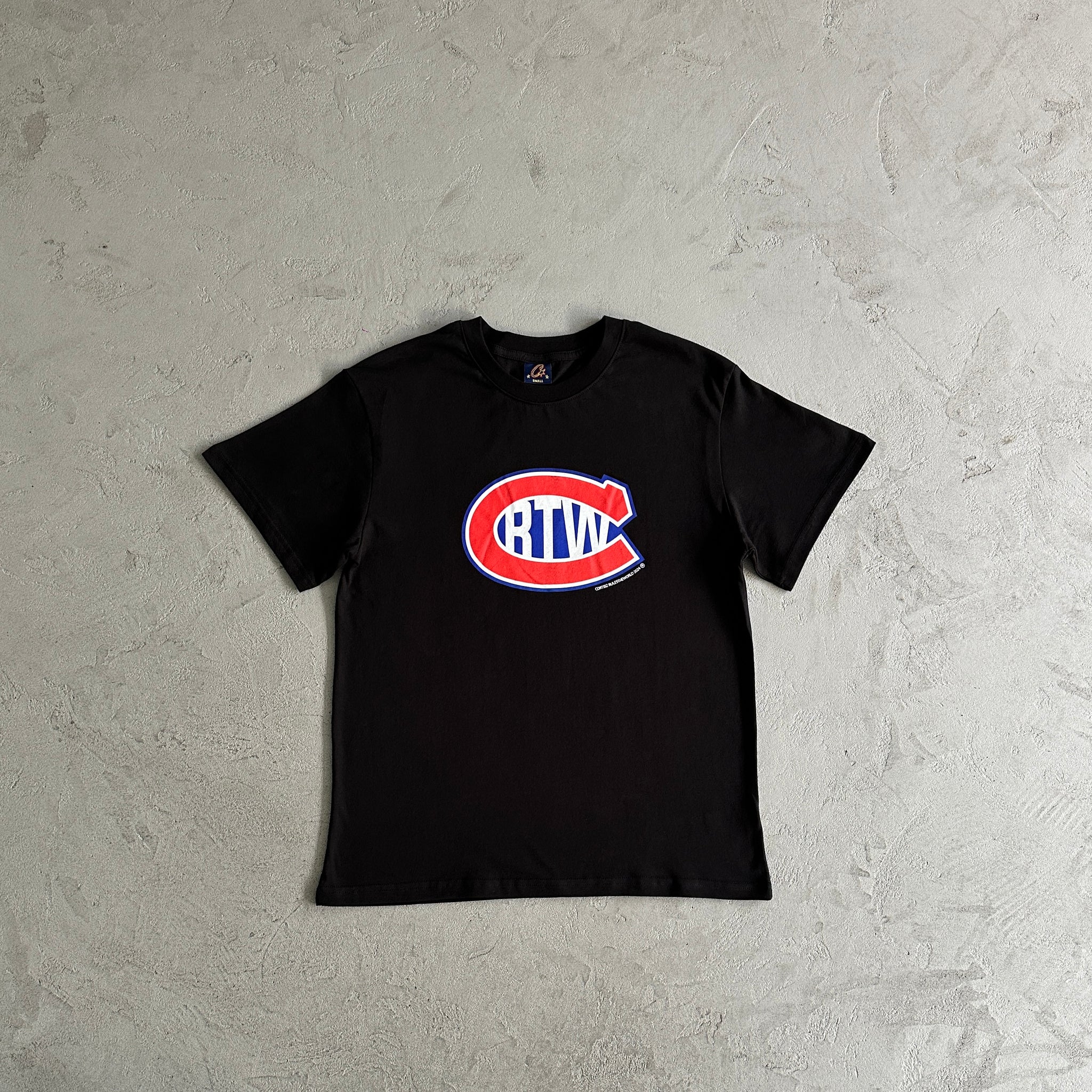 Camisola Corteiz RTW Tee Black 1