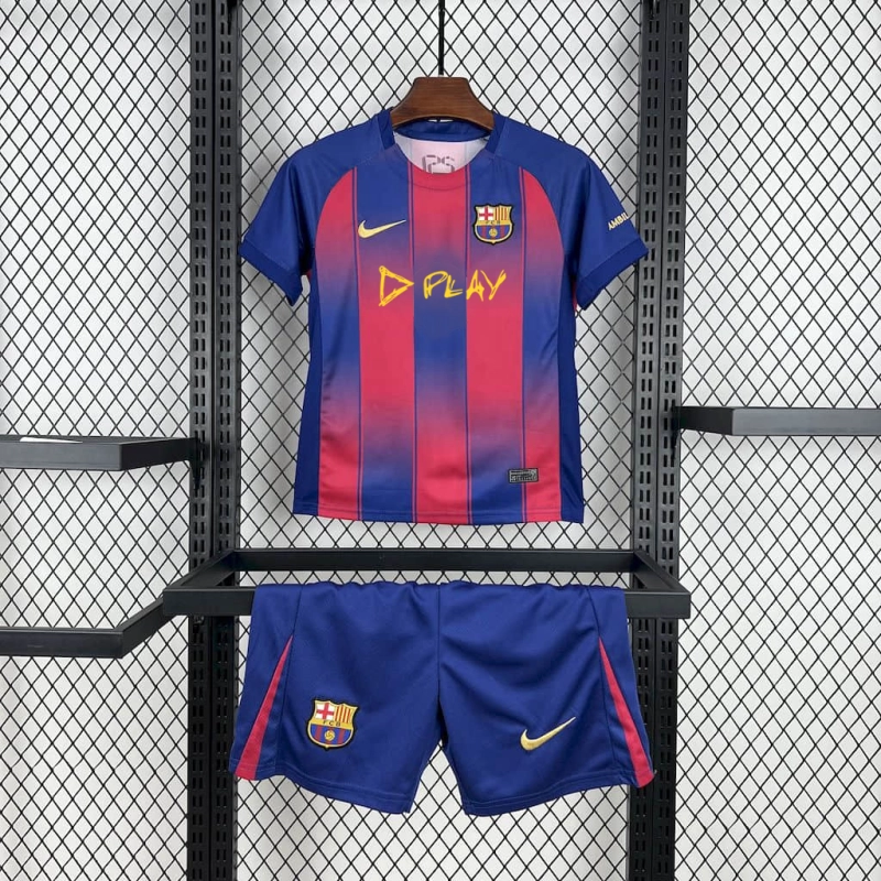Equipamento Criança F.C. Barcelona X Ed Sheeran 25/26 1