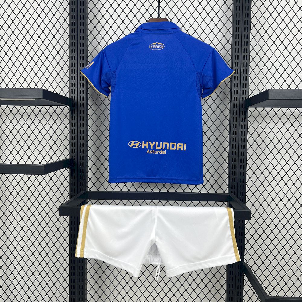 Equipamento Criança Real Oviedo Principal 25/26 2